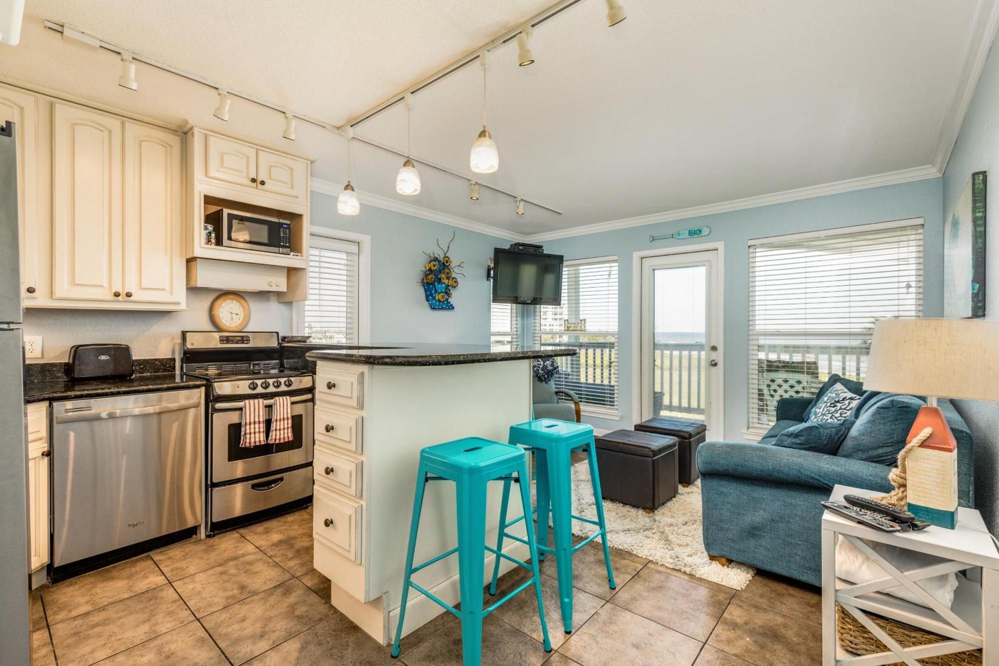 Seascape Condos Galveston Bagian luar foto